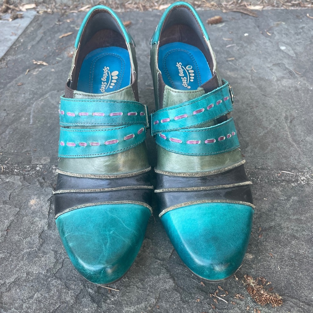 Spring Step Wondrous Turquoise Multi - image 1